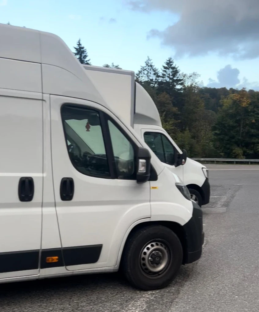 Transporte nacional e internacional furgoneta